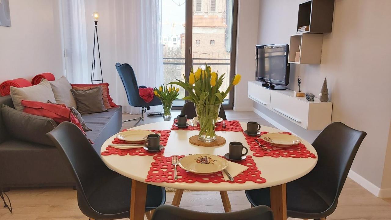 Central Apartments Ogrody 1 & Parking 그단스크 외부 사진
