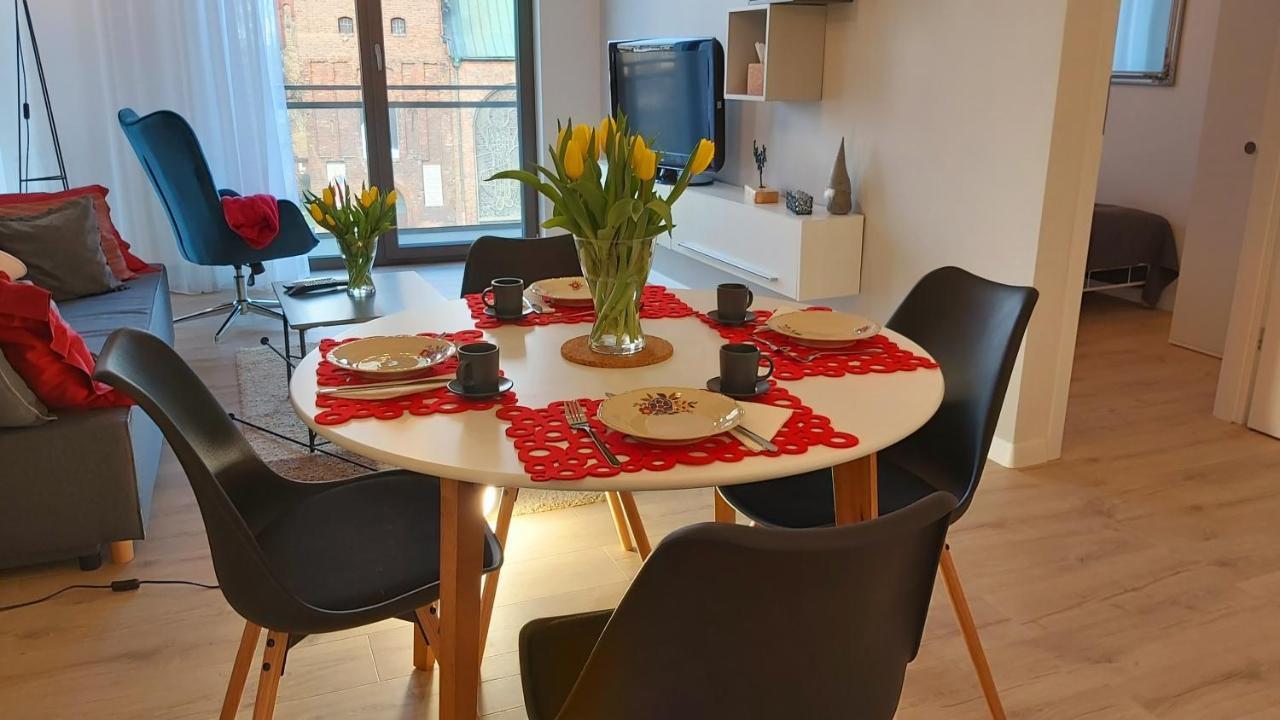 Central Apartments Ogrody 1 & Parking 그단스크 외부 사진